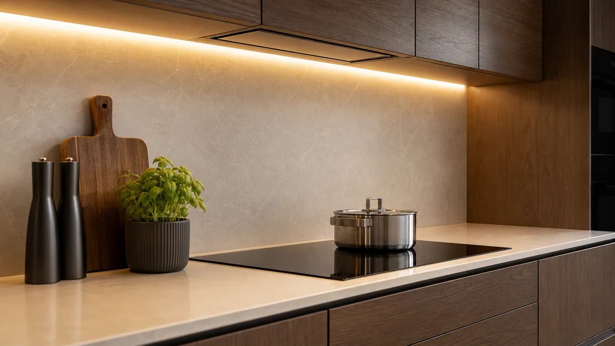 LED-лента для кухни на заказ — применение в рабочей зоне кухни
